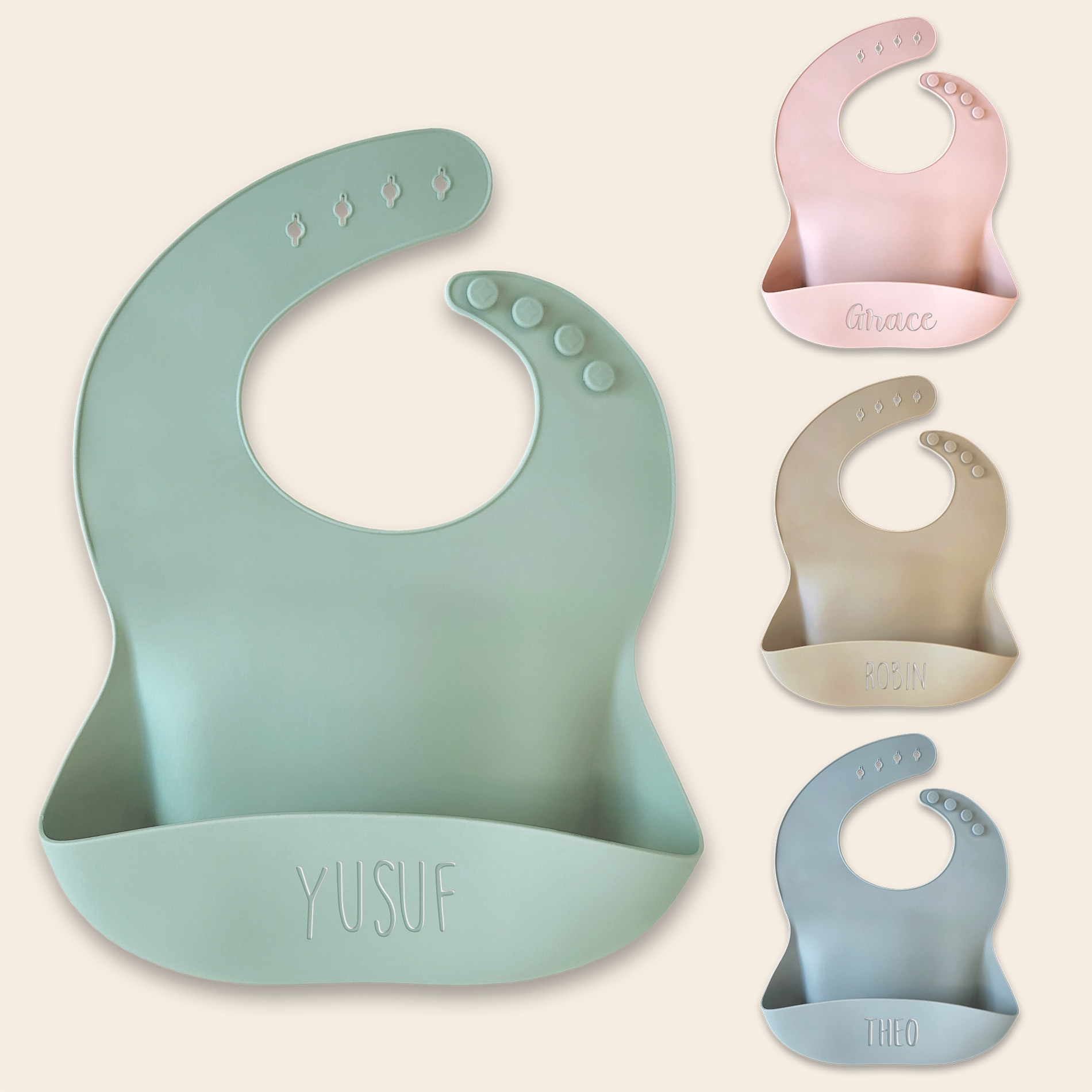 Personalised Bibs