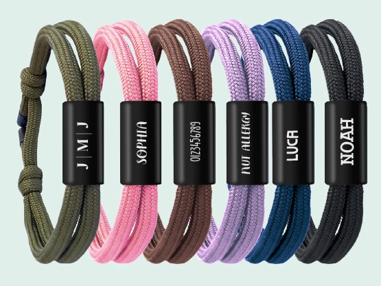 Personalised Wristband – Luxury