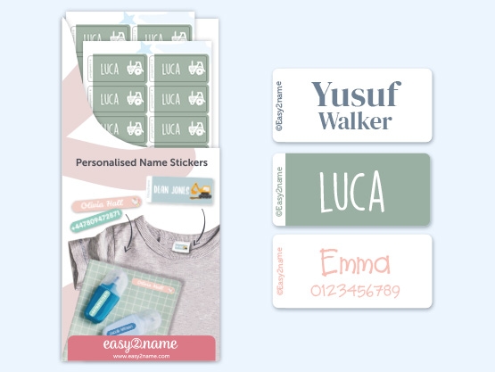 Clothing Labels - One Colour