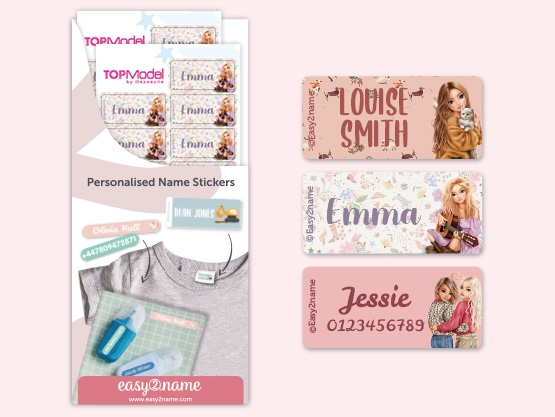 Clothing Stickers - Topmodel