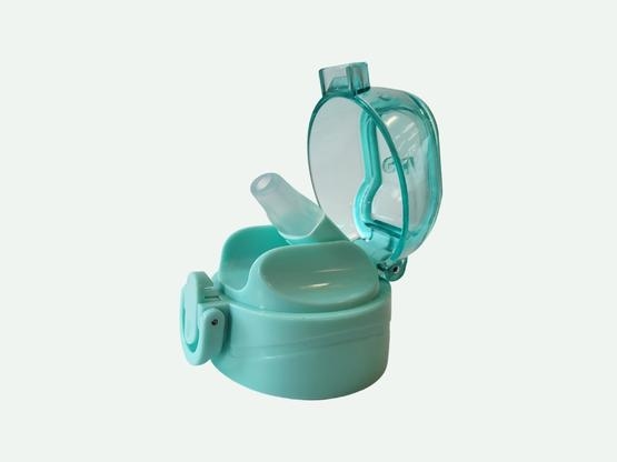 Cap for drinking bottle with name