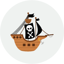 Pirate Boat