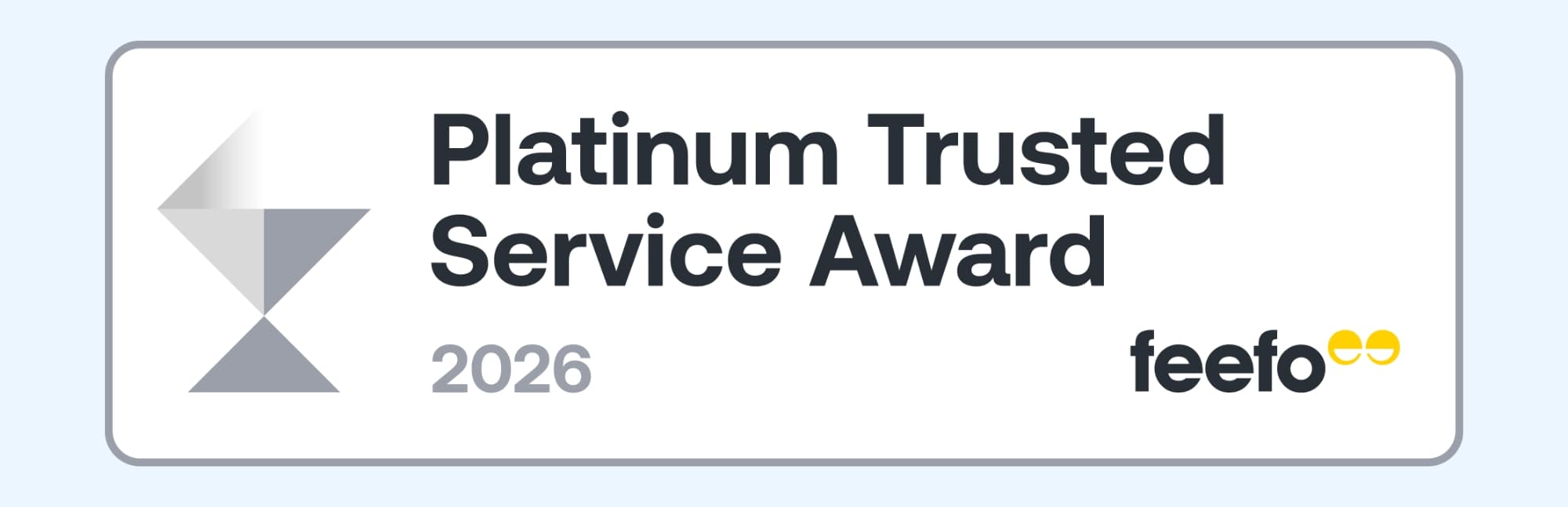 Easy2name Wins the Feefo Platinum Trusted Service Award 2026