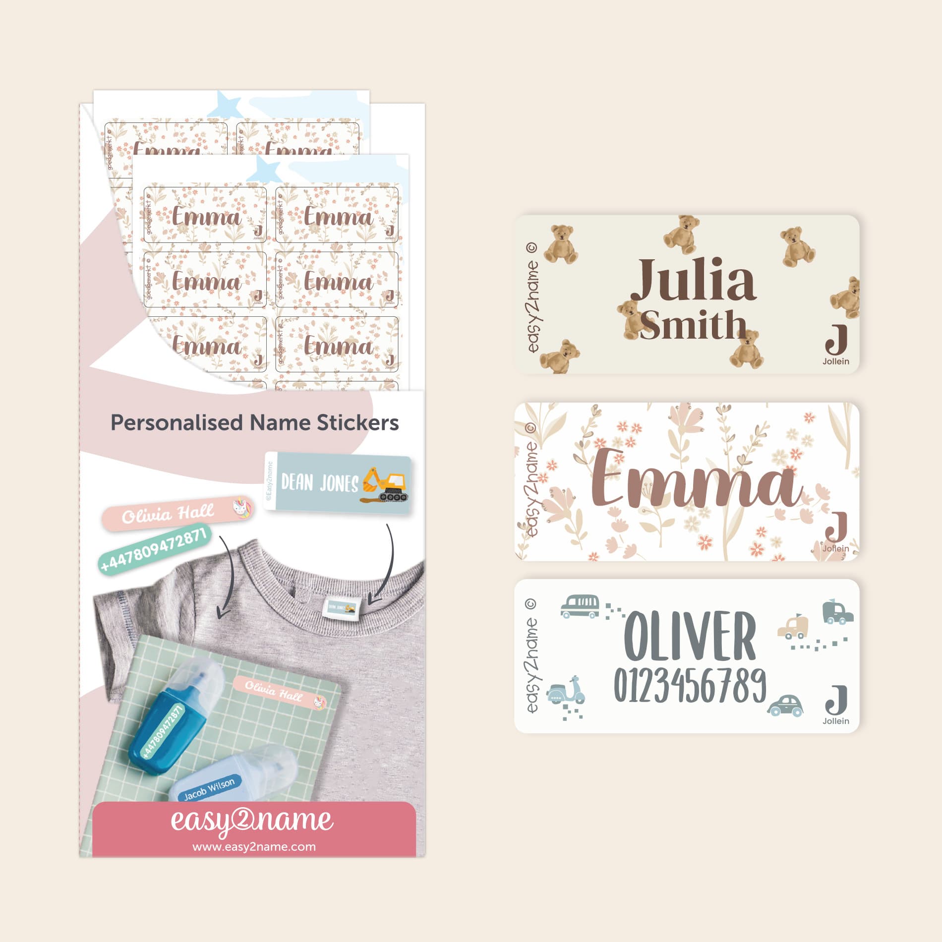Clothing Stickers - Jollein