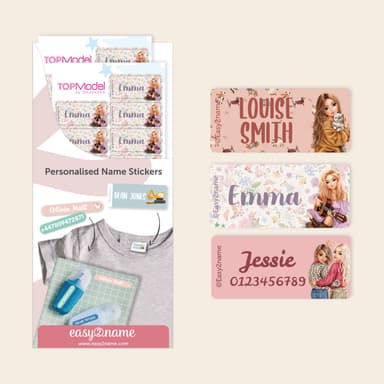 Clothing Stickers - Topmodel