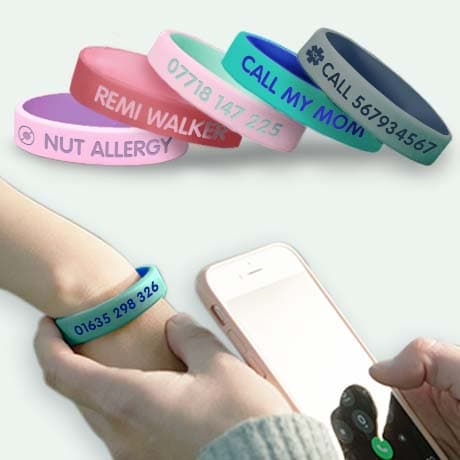 SOS Wristband for Children – Two-Tone