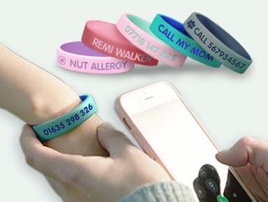 SOS Wristband for Children – Two-Tone