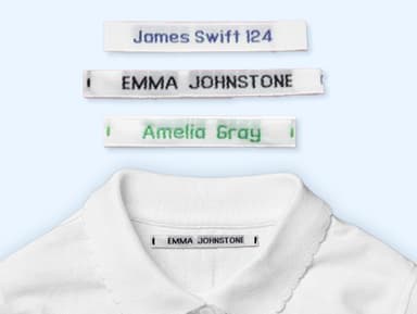 Woven Sew-On Name Tapes