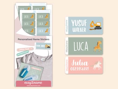Clothes Stickers - Themed
