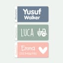 Stick On Name Labels for Clothes