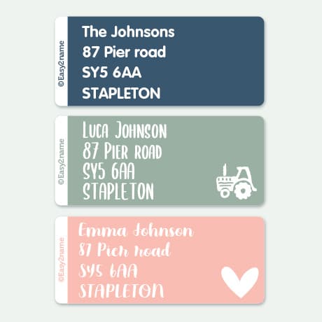 Extra Large Name Labels