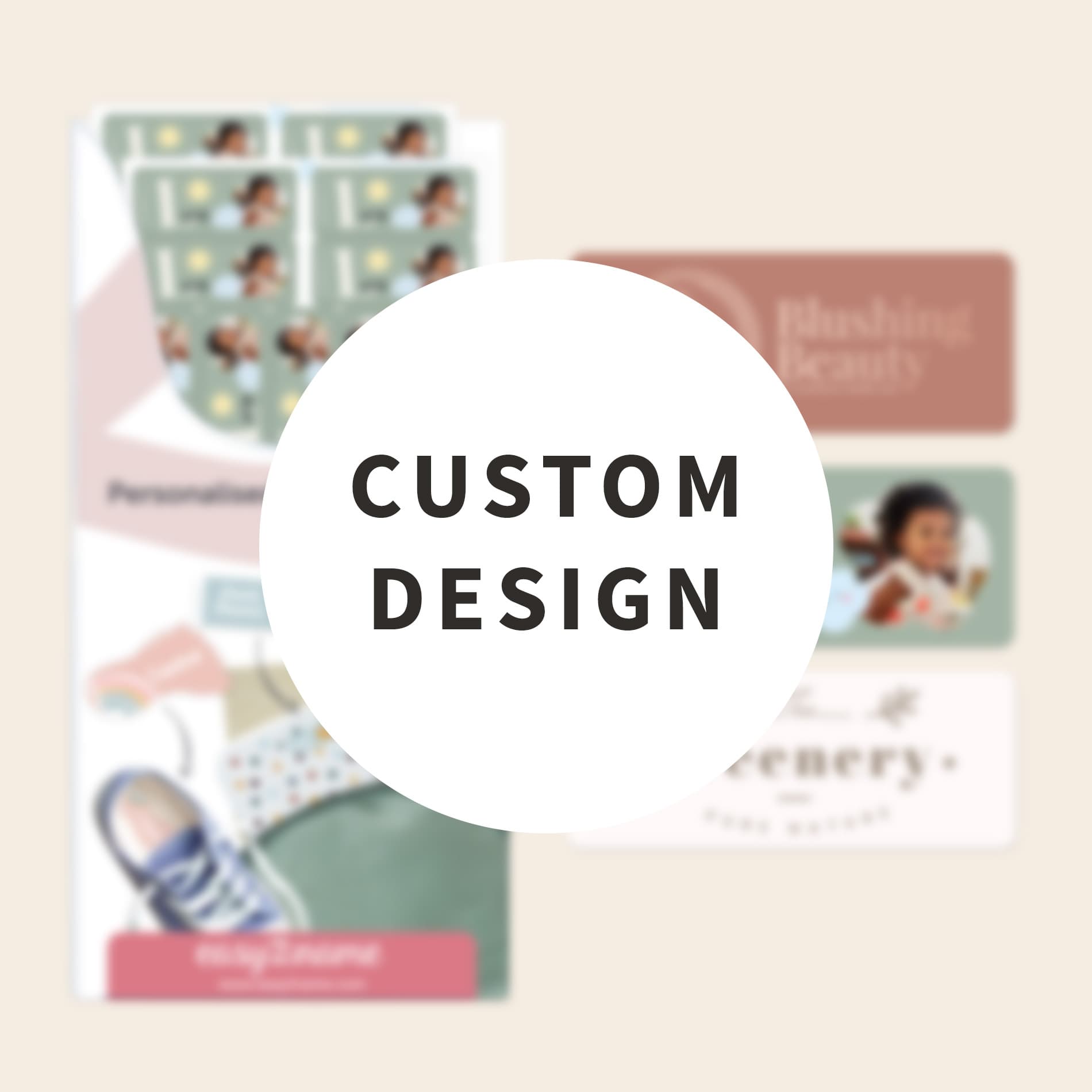 Design your own small stickers