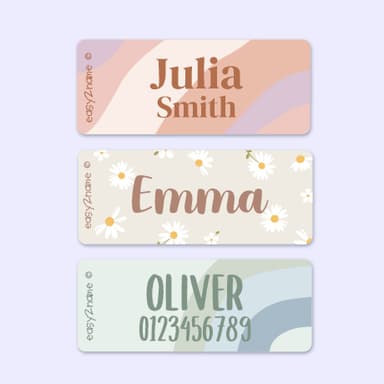 Large Design Namestickers