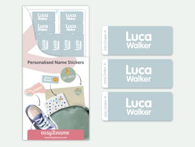 Large Stick On Name Labels (for Equipment)