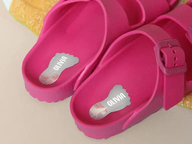 Themed Shoe Labels
