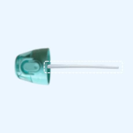 Straw for drinking bottle with name