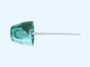 Straw for drinking bottle with name