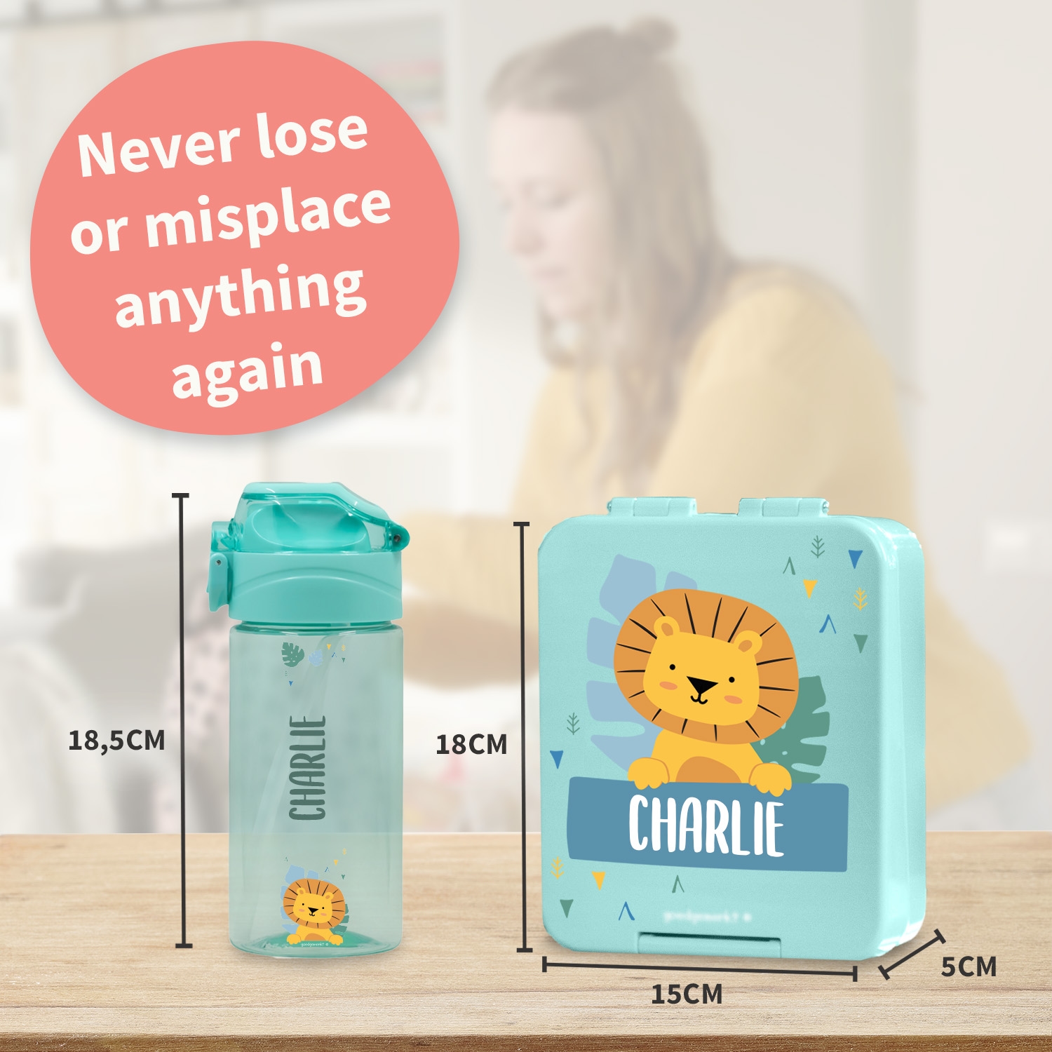 Lunchset – Lunchbox & Bottle