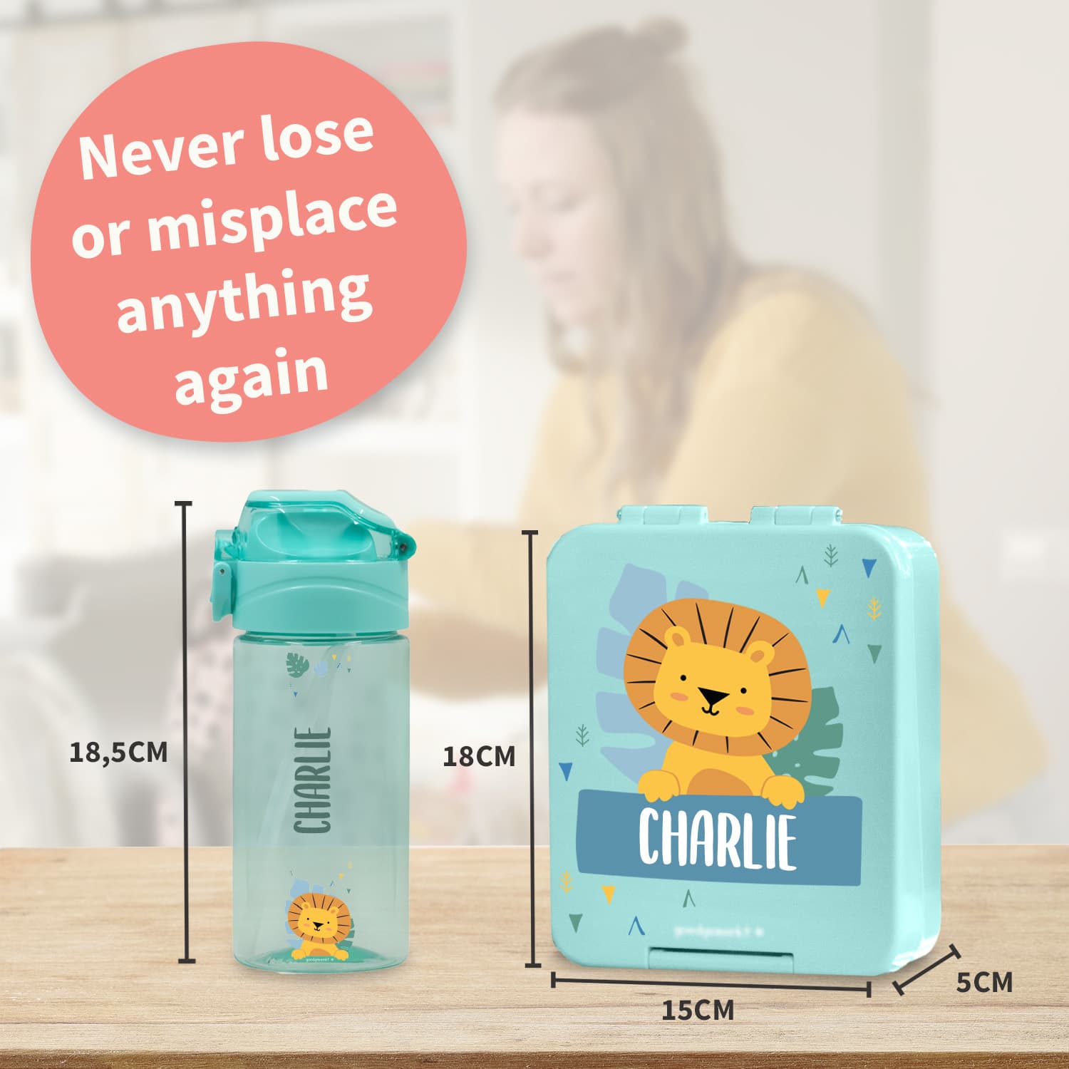 Lunchset – Lunchbox & Bottle