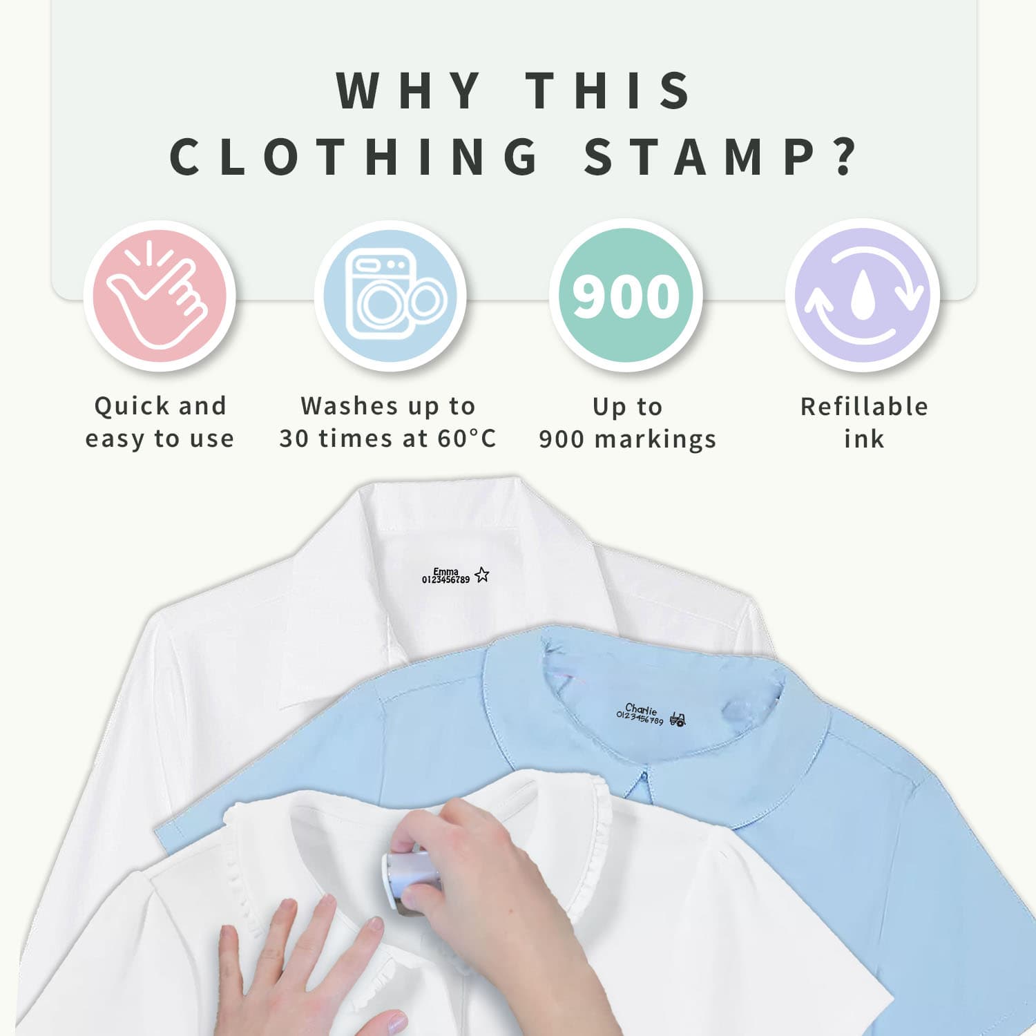 Name Stamp for Clothes