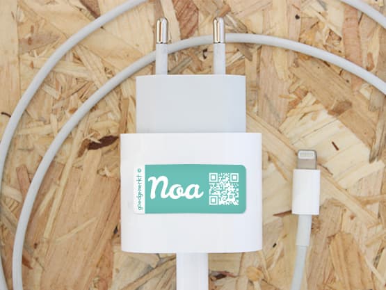 QR-Name Stickers