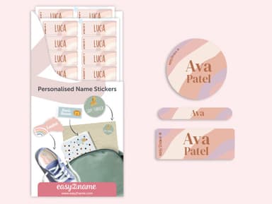 Name Sticker Value Set - Design