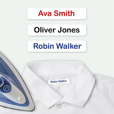 Iron on Name Tapes