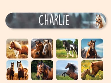 Mini Name Stickers - Real World