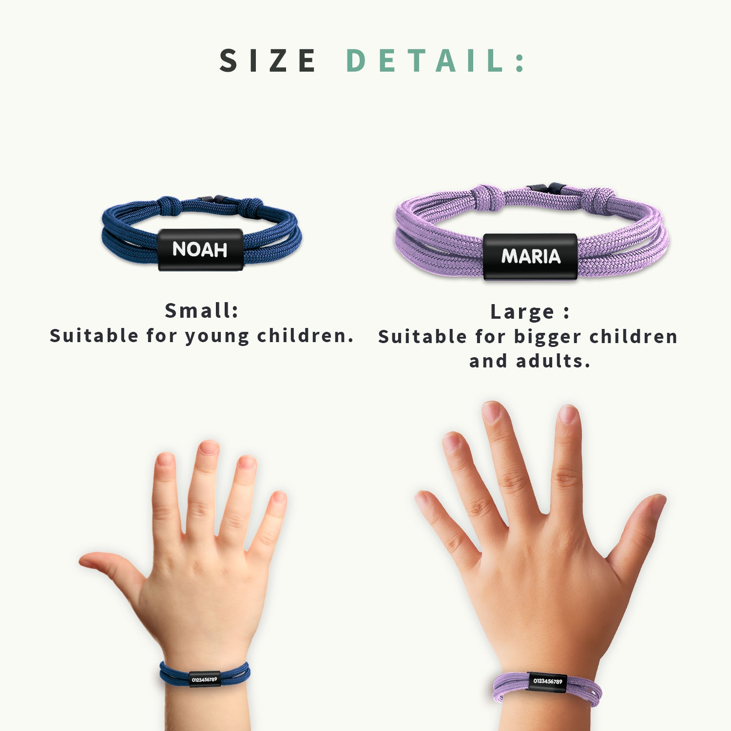 Personalised Wristband – Luxury