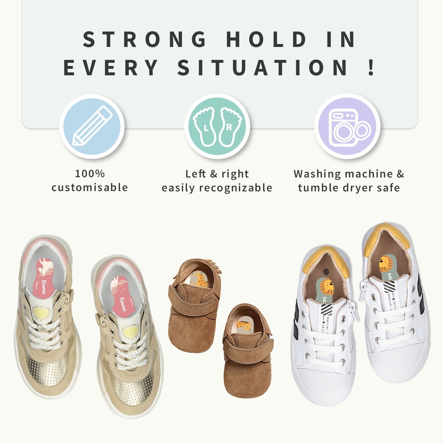 Themed Shoe Labels