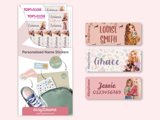Large Name Labels - Topmodel