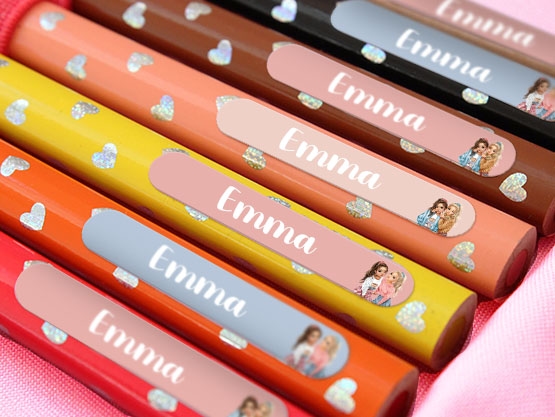 Small Name Labels - Topmodel