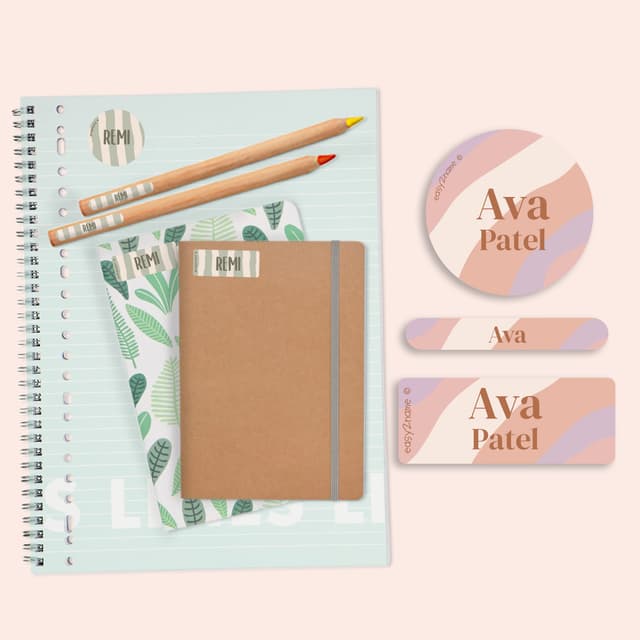 Name Sticker Value Set - Design